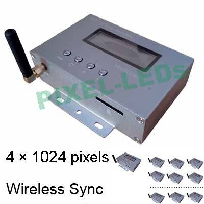 4096 Wireless Sync SD card pixel LED controller