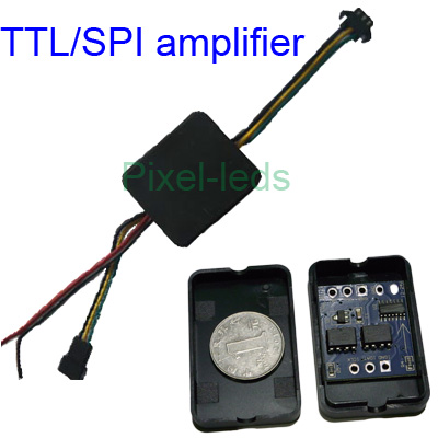 TTL/SPI signal amplifier for ws2811 ws2801