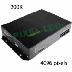 200K Ethernet 4096 pixels on-line LED controller