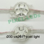 Diameter 30MM ws2811 led lens module light