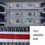 DC12V 7512 SMD5050 RGB 3 LED module