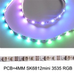 4MM 60 LED SK6812mini SMD3535 RGB pixel LED strip