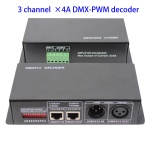 DMX-PWM 3CH 4A RGB LED decoder
