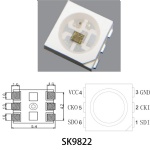 SK9822 SMD5050 RGB chipset