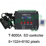 8192 pixels 8000A SD card LED controller