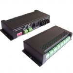 DMX-PWM RGB decoder 24 channels 3A 12-24v